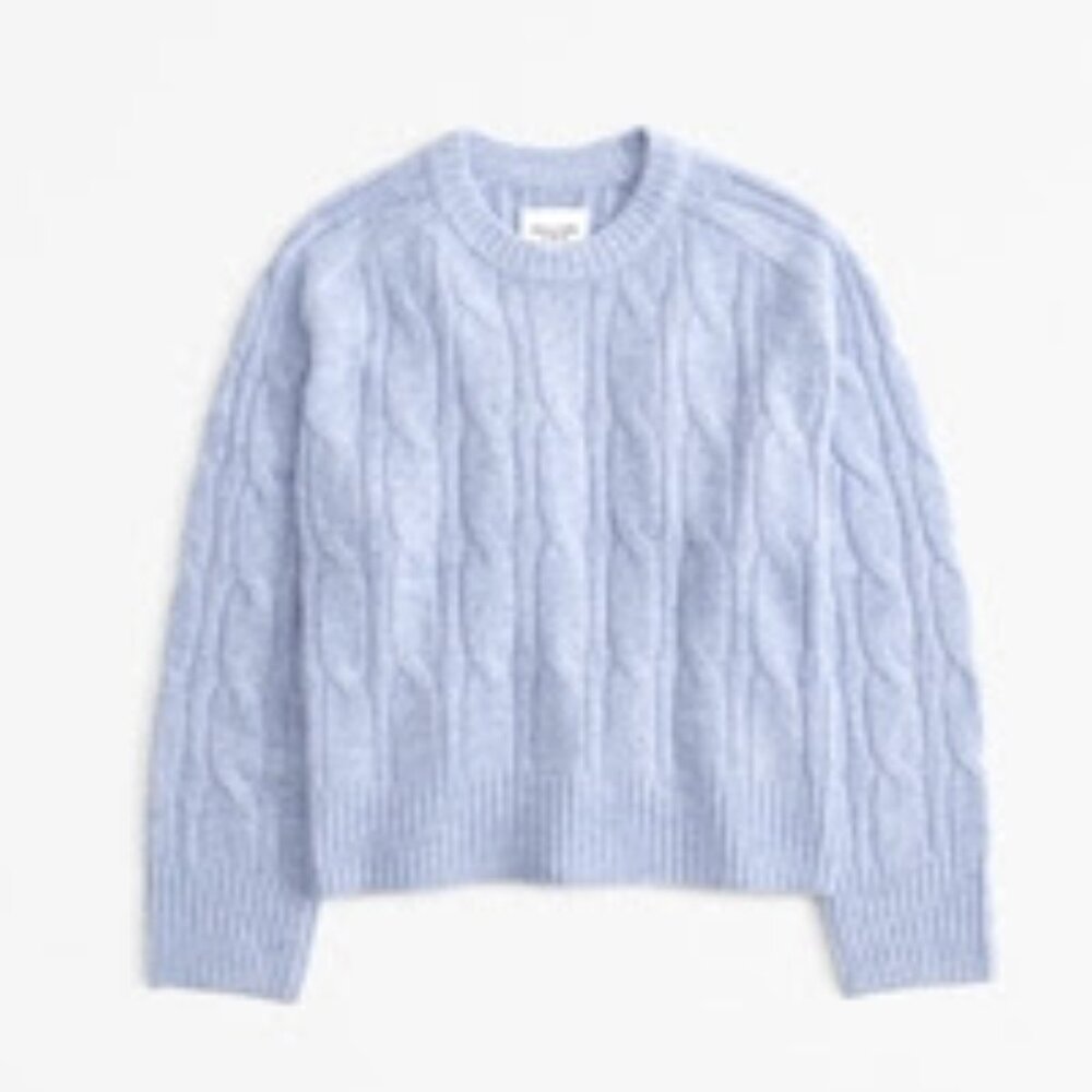 The A&F Madeline Cable Crew Sweater